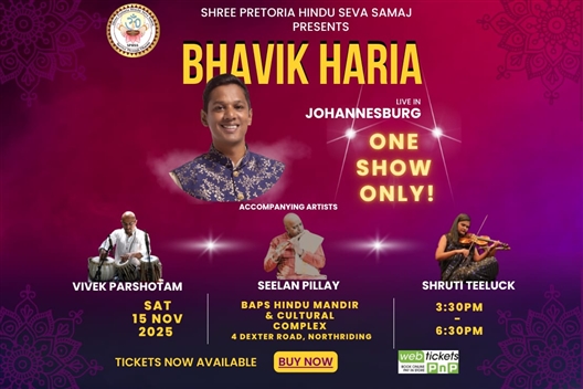 Bhavik Haria & Friends – Live in Concert!